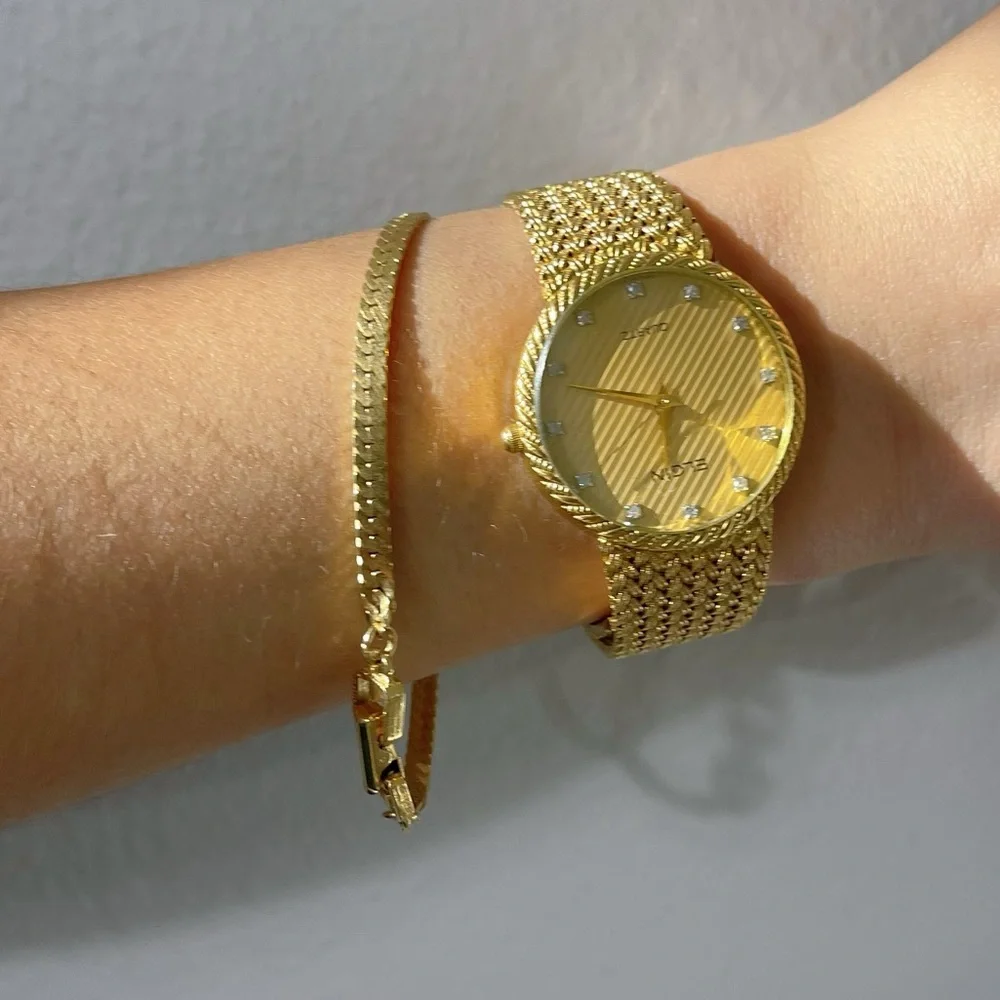 Vintage Givenchy chain bracelet in gold tone. - Picture 5 of 14